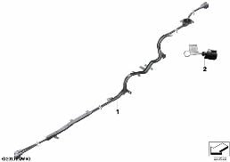 ASSORTED CABLE SETS, HYBRID diagram for BMW 7 Series F04 Hybrid Hybrid 7L