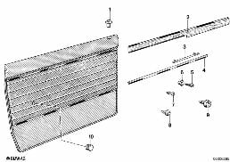 Finition bois précieux diagram for BMW 5 Series E12 520