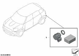 RETROFIT KIT PDC, REAR