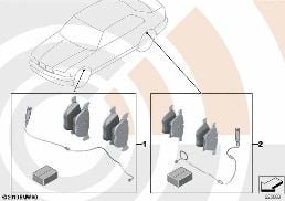 SERVICE KIT FOR BRAKE PADS / VALUE LINE diagram for BMW 3 Series E36 318i