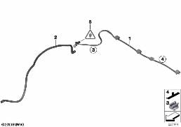 SINGLE PARTS FOR WINDSHIELD CLEANING diagram for BMW X3 F25 28iX