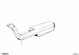 ARMREST, FRONT diagram for BMW 6 Series E24 633CSi