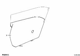 ARMREST, REAR diagram for BMW 6 Series E24 633CSi
