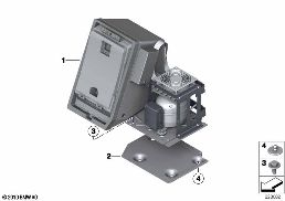 Glaciere diagram for BMW 5 Series F18 520Li