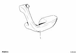 ARMREST diagram for BMW 7 Series E23 733i