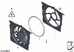 FAN SHROUD/FAN