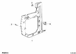 COVERING DOOR ENTRANCE LOWER diagram for BMW 7 Series E23 733i