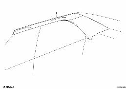 INTERIOR TRIM LATERAL diagram for BMW 7 Series E23 735i