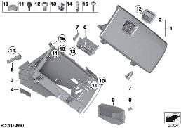 Guantera diagram for BMW 7 Series F02 740Li