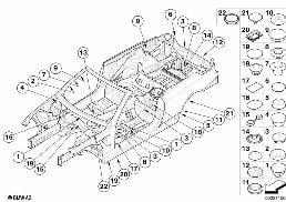 SEALING CAP/PLUG diagram for BMW 3 Series E93 335i