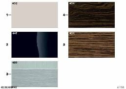 SAMPLE CHART WITH INTERIOR MOLDINGS diagram for BMW X1 E84 28iX
