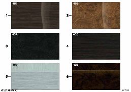 SAMPLE CHART WITH INTERIOR MOLDINGS