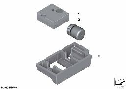 Mobil sistem diagram for BMW 5 Series F11 528i