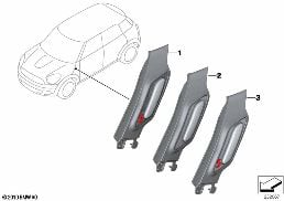 RETROFIT, TRIM FOR SIDE TURN SIGNAL