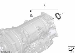 GA8HP45Z OUTPUT FOR AWD diagram for BMW 4 Series F33 435iX
