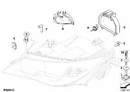 SINGLE PARTS, XENON HEADLIGHT