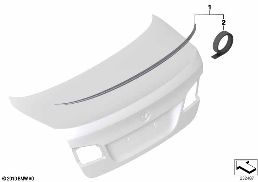 RETROFIT, M REAR SPOILER