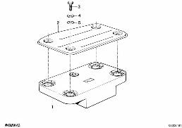 Schokbreker diagram for BMW 3 Series E30 320i