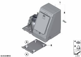 COOLBOX diagram for BMW 7 Series F04 Hybrid Hybrid 7L