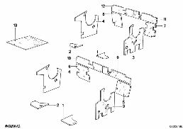 SOUND INSULATING FRONT diagram for BMW 7 Series E23 728