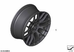 Individual LM Rad M Y-Speiche 359 diagram for BMW 3 Series E90 LCI M3