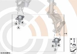 Zestaw serw. wahacza poprz. / Value Line diagram for BMW MINI R50 Cooper