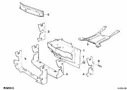 AIR DUCT diagram for BMW 3 Series E30 325i