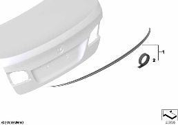 M REAR SPOILER