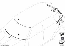 WINDOW MOUNTING PARTS