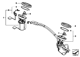 FUEL FILTER/PUMP/FUEL LEVEL SENSOR