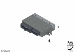 Boîtier CVM (module capote cabriolet) diagram for BMW 6 Series F12 640i