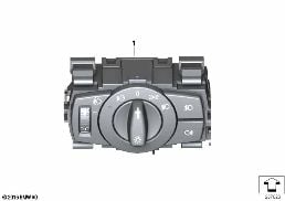 CONTROL UNIT LIGHTS diagram for BMW 1 Series E82 125i