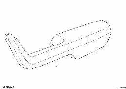 Accoudoir avant diagram for BMW 5 Series E12 520