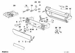 Příruční schránka diagram for BMW 3 Series E36 320i