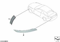 REFLECTOR diagram for BMW 6 Series F06 Gran Coupé 650i