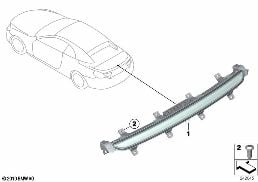 THIRD STOPLAMP diagram for BMW 6 Series F13 640i