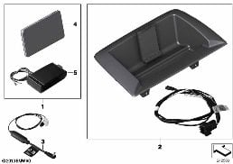 NAVIGATION PORTABLE PLUS/PRO/HD TRAFFIC diagram for BMW 3 Series E90 318i