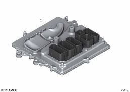 BASE CONTROL UNIT DME / MEVD 1726 diagram for BMW 1 Series F21 M135i