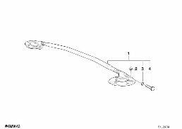 STRUT BRACE diagram for BMW 3 Series E36 M3