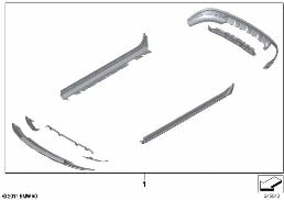 X Line Pro diagram for BMW X3 F25 20dX