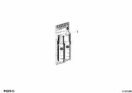 METALLIC TOUCH UP PENCIL METALLIC diagram for BMW R45-R65LS..78-85 R65