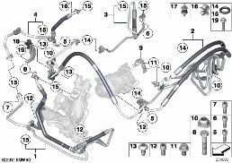 POWER STEERING/OIL PIPE/DYNAMIC DRIVE