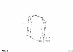 BMW Sportsitz Rückwand diagram for BMW 7 Series E32 750iL