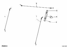 FRONT SEAT BACKREST UNLOCKING diagram for BMW 3 Series E21 320