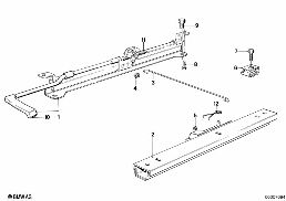 FRONT SEAT RAIL diagram for BMW 3 Series E21 320i