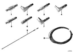 REPAIR PARTS, COAXIAL CABLE CONTACTS