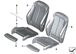 SEAT, FRONT, UPHLSTRY, COVER, SPORT SEAT