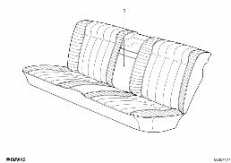 ARMREST diagram for BMW 5 Series E28 525i