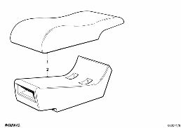 CENTER ARMREST REAR