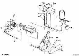 SEAT ADJUSTMENT ELECTR. diagram for BMW 5 Series E28 525i